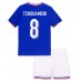 Maillot de foot France Aurelien Tchouameni #8 Domicile vêtements enfant Europe 2024 Manches Courtes (+ pantalon court)